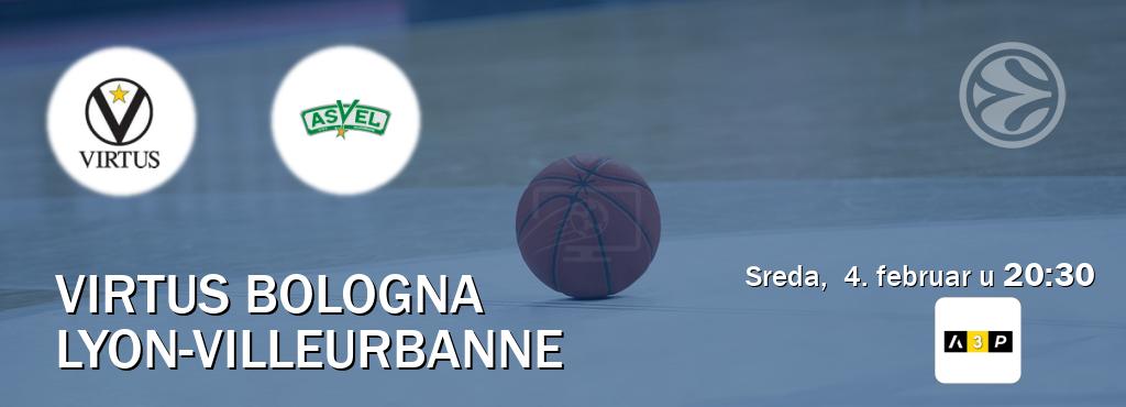 Izravni prijenos utakmice Virtus Bologna i Lyon-Villeurbanne pratite uživo na Arena Premium 3 (sreda,  4. februar u  20:30).