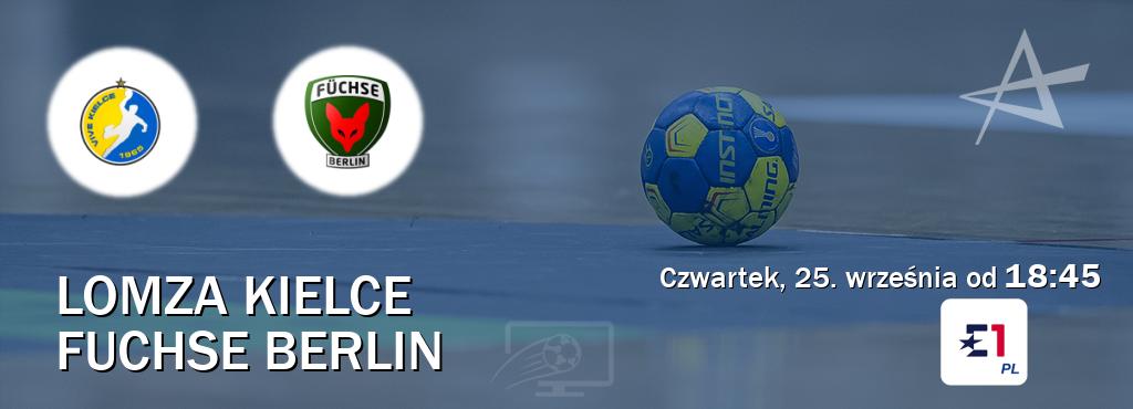 Gra między Lomza Kielce i Fuchse Berlin transmisja na żywo w Eurosport (czwartek, 25. września od  18:45).