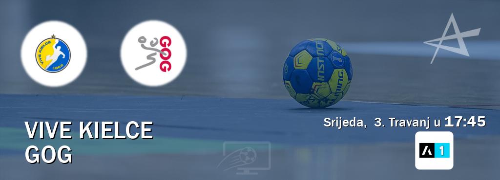 Izravni prijenos utakmice Vive Kielce i GOG pratite uživo na Arena Sport 1 (Srijeda,  3. Travanj u  17:45).