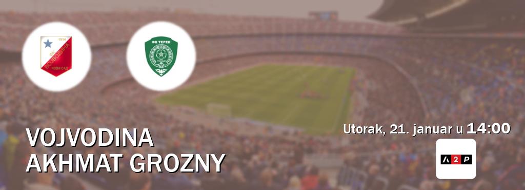 Izravni prijenos utakmice Vojvodina i Akhmat Grozny pratite uživo na Arena Premium 2 (utorak, 21. januar u  14:00).