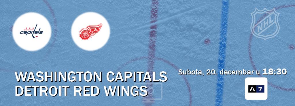 Izravni prijenos utakmice Washington Capitals i Detroit Red Wings pratite uživo na Arena Sport 7 (subota, 20. decembar u  18:30).