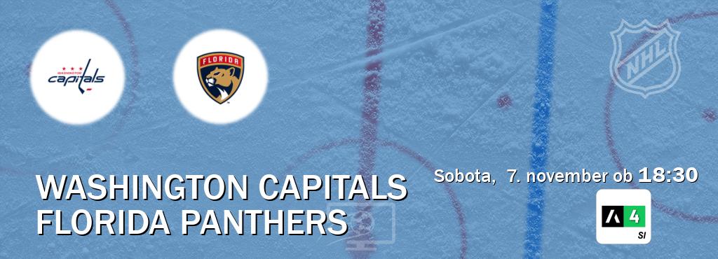 Washington Capitals in Florida Panthers v živo na Arena Sport 4. Prenos tekme bo v sobota, 7. november ob 18:30 Washington Capitals in Florida Panthers v živo na Arena Sport 4. Prenos tekme bo v sobota, 7. november ob 18:30