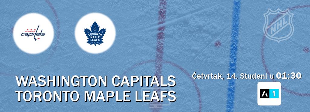 Izravni prijenos utakmice Washington Capitals i Toronto Maple Leafs pratite uživo na Arena Sport 1 (Četvrtak, 14. Studeni u  01:30).