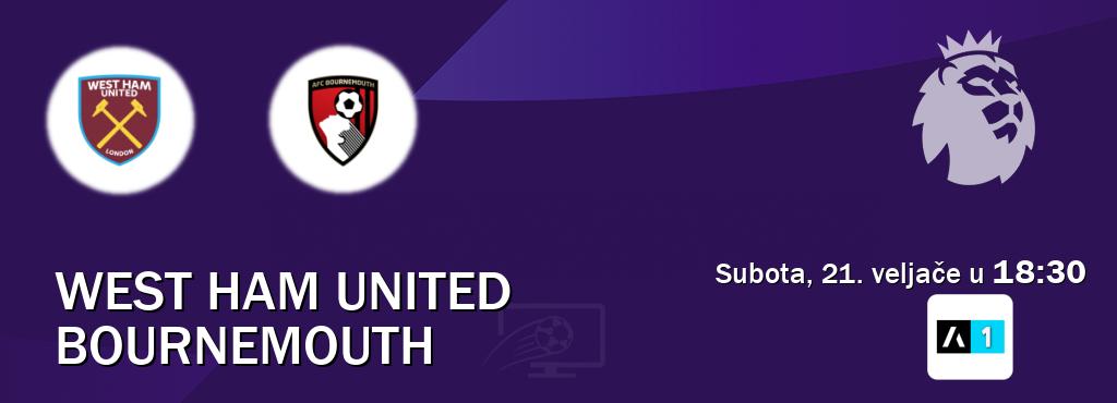 Izravni prijenos utakmice West Ham United i Bournemouth pratite uživo na Arena Sport 1 (subota, 21. veljače u  18:30).