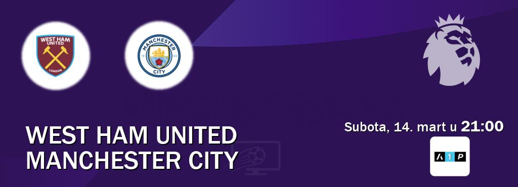 Izravni prijenos utakmice West Ham United i Manchester City pratite uživo na Arena Premium 1 (subota, 14. mart u  21:00).