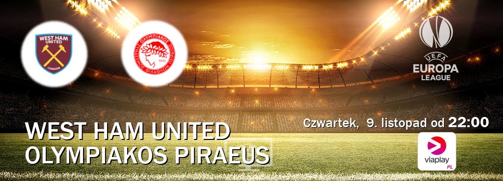 Gra między West Ham United i Olympiakos Piraeus transmisja na żywo w Viaplay Polska (czwartek,  9. listopad od  22:00).