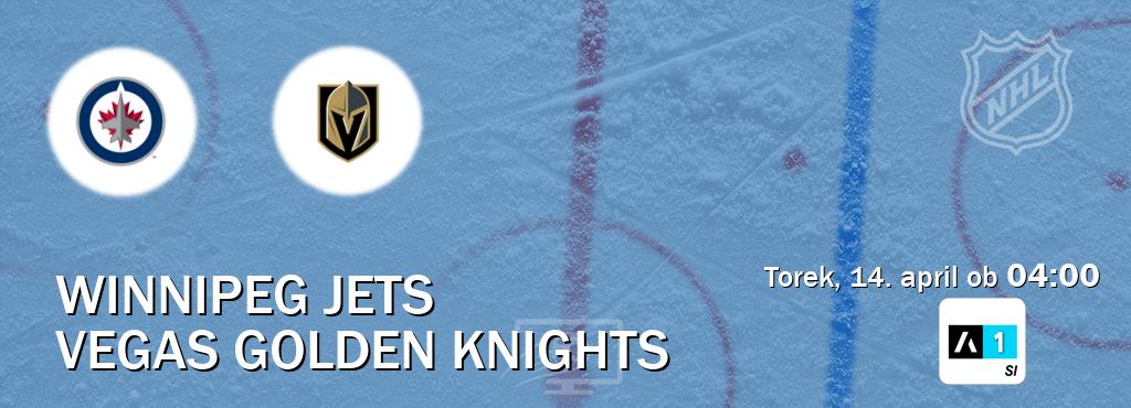 Ne zamudi prenosa tekme Winnipeg Jets - Vegas Golden Knights v živo na Arena Sport 1.