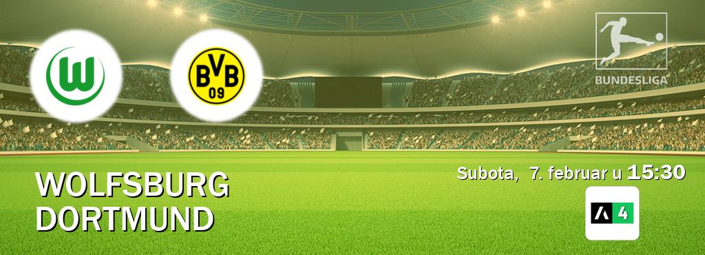 Izravni prijenos utakmice Wolfsburg i Dortmund pratite uživo na Arena Sport 4 (subota,  7. februar u  15:30).