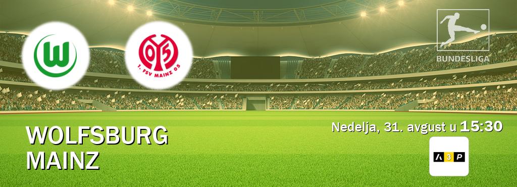 Izravni prijenos utakmice Wolfsburg i Mainz pratite uživo na Arena Premium 3 (nedelja, 31. avgust u 15:30). Izravni prijenos utakmice Wolfsburg i Mainz pratite uživo na Arena Premium 3 (nedelja, 31. avgust u 15:30).