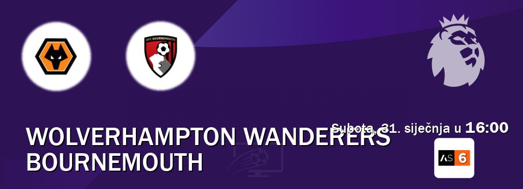 Izravni prijenos utakmice Wolverhampton Wanderers i Bournemouth pratite uživo na Arena Sport 6 (subota, 31. siječnja u  16:00).