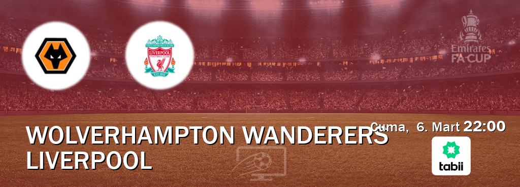Karşılaşma Wolverhampton Wanderers - Liverpool Tabii'den canlı yayınlanacak (Cuma,  6. Mart  22:00).