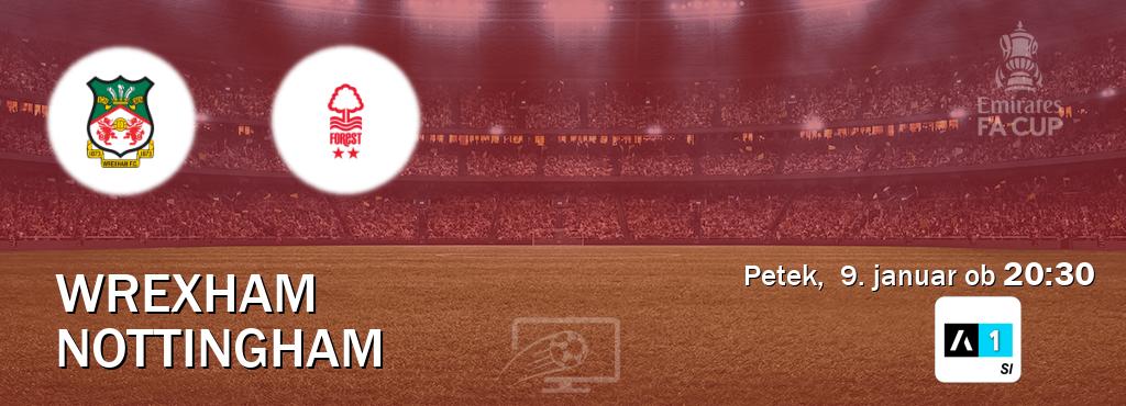 Dvoboj Wrexham in Nottingham s prenosom tekme v živo na Arena Sport 1.