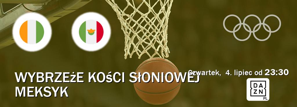 Gra między Wybrzeże Kości Słoniowej i Meksyk transmisja na żywo w DAZN (czwartek,  4. lipiec od  23:30).