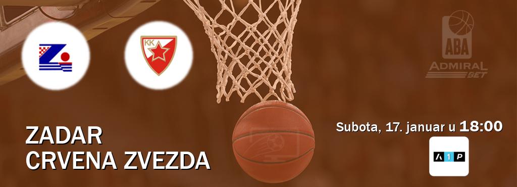 Izravni prijenos utakmice Zadar i Crvena zvezda pratite uživo na Arena Premium 1 (subota, 17. januar u  18:00).