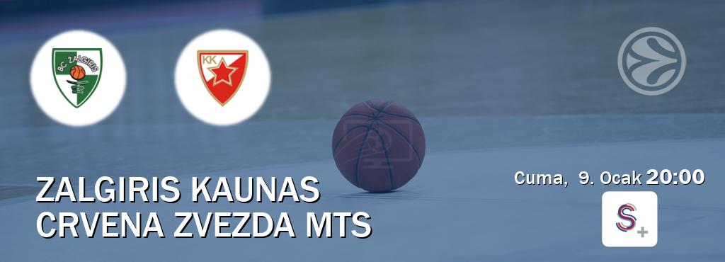 Karşılaşma Zalgiris Kaunas - Crvena zvezda mts S Sport +'den canlı yayınlanacak (Cuma, 9. Ocak 20:00). Karşılaşma Zalgiris Kaunas - Crvena zvezda mts S Sport +'den canlı yayınlanacak (Cuma, 9. Ocak 20:00).