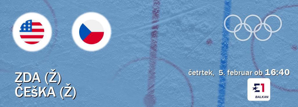 Ne zamudi prenosa tekme ZDA (Ž) - Češka (Ž) v živo na Eurosport 1.
