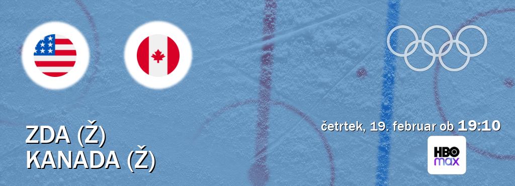 Ne zamudi prenosa tekme ZDA (Ž) - Kanada (Ž) v živo na HBO Max.