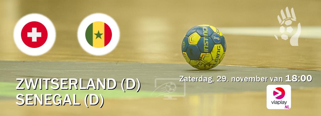 Wedstrijd tussen Zwitserland (D) en Senegal (D) live op tv bij Viaplay Nederland (zaterdag, 29. november van  18:00).